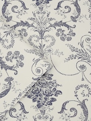 Laura Ashley Off White Midnight Josette 10M Wallpaper - Image 3 of 4