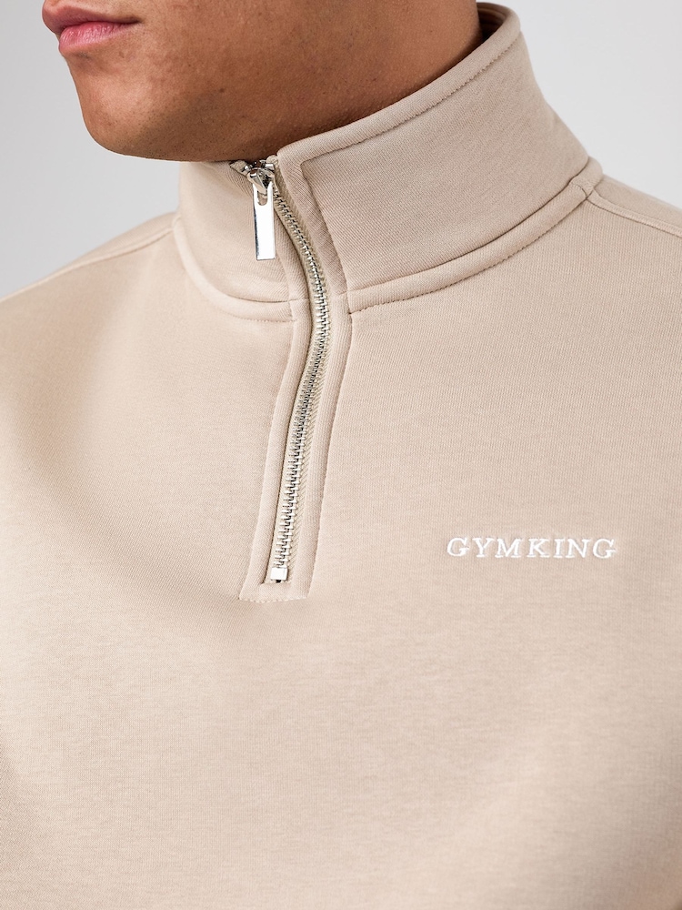 Pull zippé Gym King Basical Linear 1/4 - Image 4 de 4