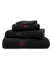 Ralph Lauren Polo Black Polo Player Towel - Image 1 of 4