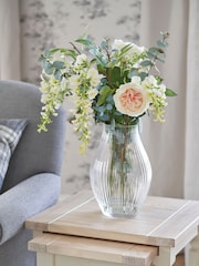 Laura Ashley White Dorset Nest Of 2 Tables - Image 2 of 3