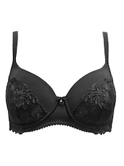 Pour Moi Black St Tropez Padded Balcony Bra - Image 3 of 4