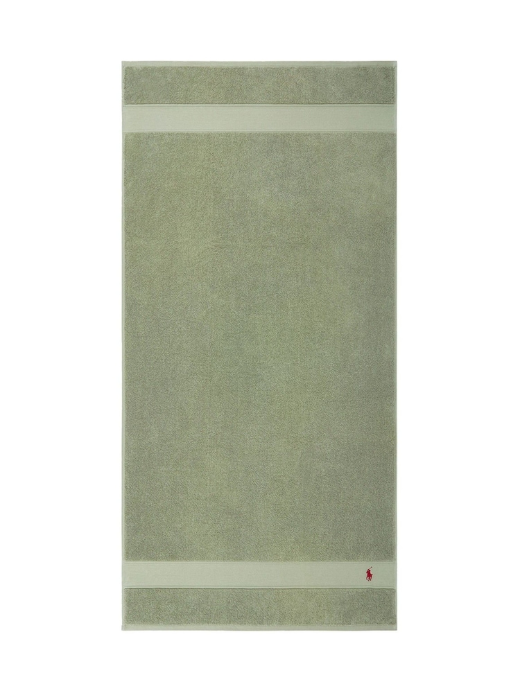 Ralph Lauren Sage Polo Player Towel - Image 2 of 4 Ralph Lauren Sage Polo Player Towel - Image 2 of 4