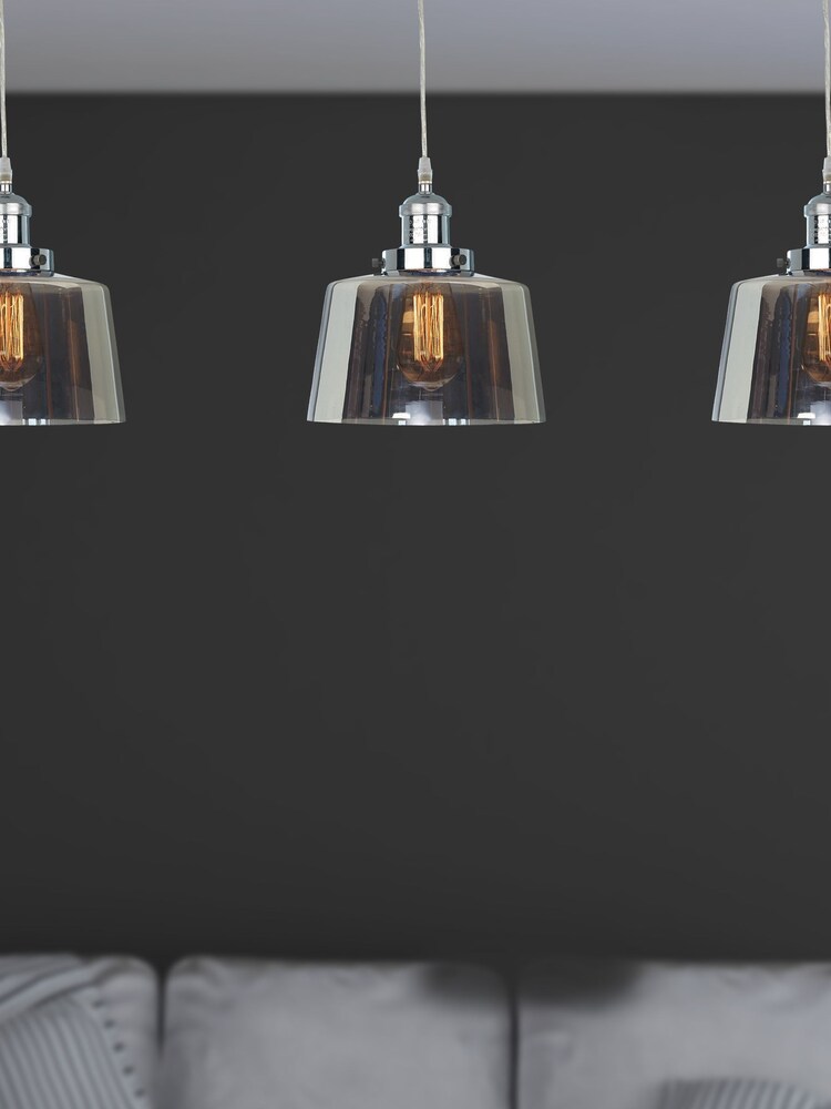 Village At Home Chrome Acton Ceiling Fitting - Image 2 of 3