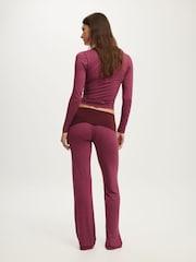 Cotton On Airy Soft Lounge Henley/Roll Waist Pants Set - صورة 2 من 6
