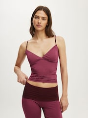 Cotton On Airy Soft Lounge Henley/Roll Waist Pants Set - صورة 3 من 6