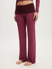Cotton On Airy Soft Lounge Henley/Roll Waist Pants Set - صورة 5 من 6