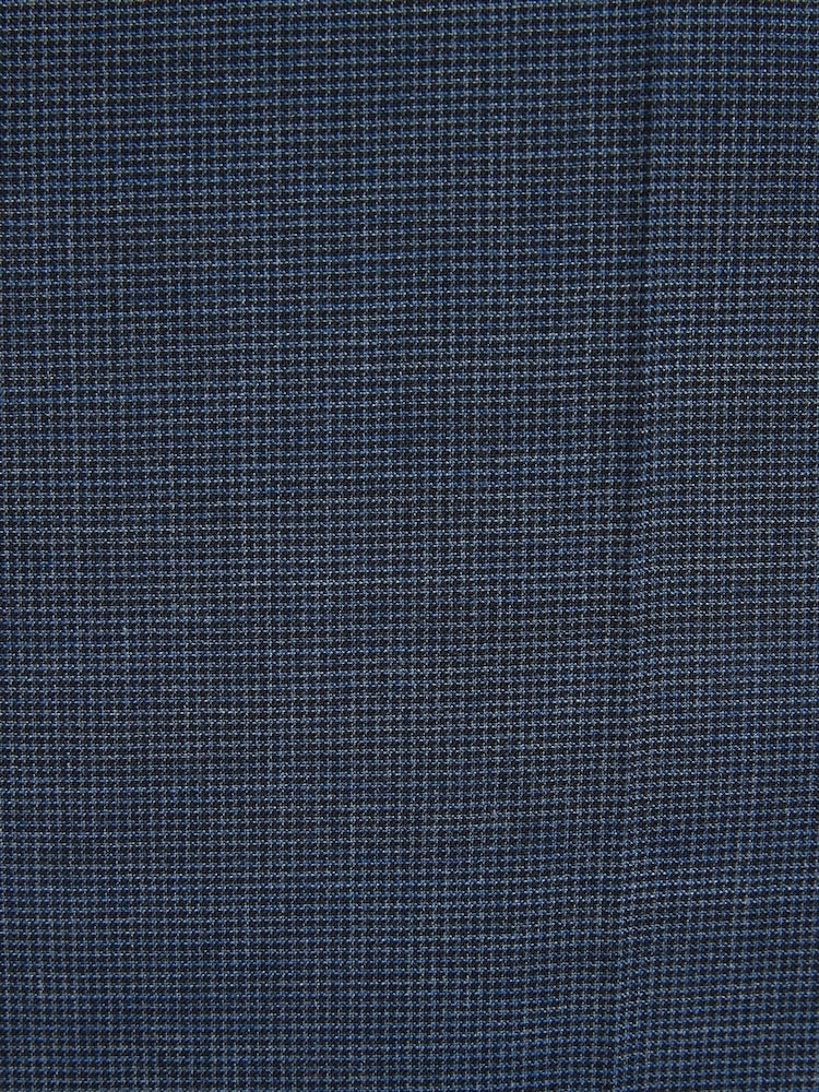 Blue Tailored Signature TG Di Fabio Wool Rich Puppytooth Suit: Trousers - Image 3 of 3