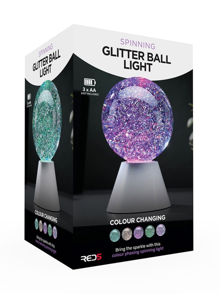 MenKind Spinning Glitter Ball Light - Image 13 of 13