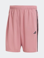 وردي - adidas Train Essentials 3-Stripe Shorts - صورة 6 من 6