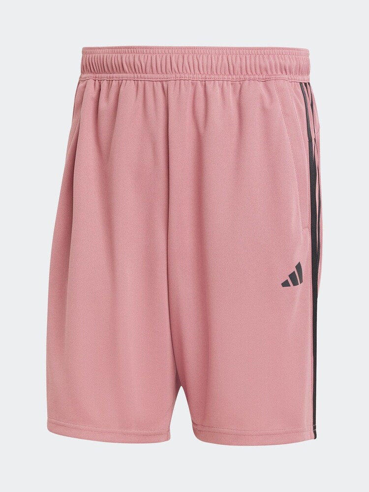 وردي - adidas Train Essentials 3-Stripe Shorts - صورة 6 من 6