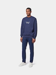 Peckham Rye Blue 100% Cotton Graphic Sweatshirt - Image 3 of 7
