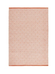 My Mat Rust Diamond Woven Indoor/Outdoor Rug - Image 2 of 2