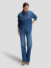 Lee Blue Lana Country Mid Rise Bootcut Jeans - Image 1 of 6