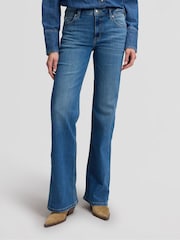 Lee Blue Lana Country Mid Rise Bootcut Jeans - Image 2 of 6