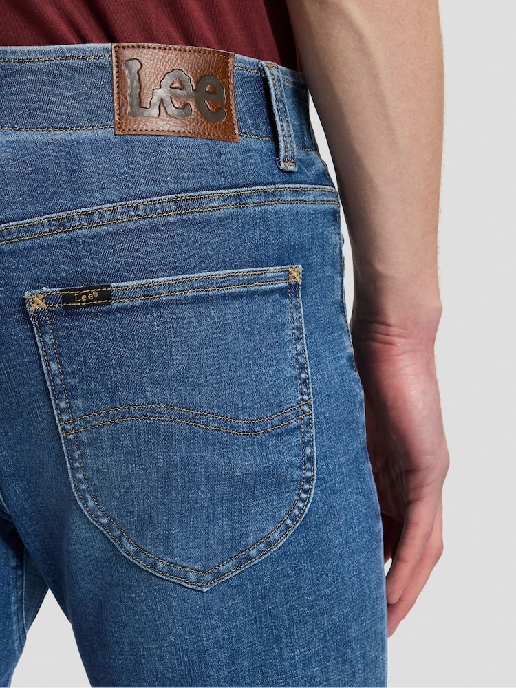 Lee Blue Straight Fit Extreme Motion MVP Jeans - Image 5 of 5 Lee Blue Straight Fit Extreme Motion MVP Jeans - Image 5 of 5