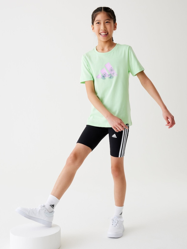adidas Green Sportswear Training Graphic T-Shirt - Image 2 of 12