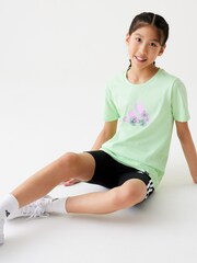 adidas Green Sportswear Training Graphic T-Shirt - Image 4 of 12