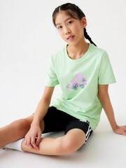 adidas Green Sportswear Training Graphic T-Shirt - Image 5 of 12