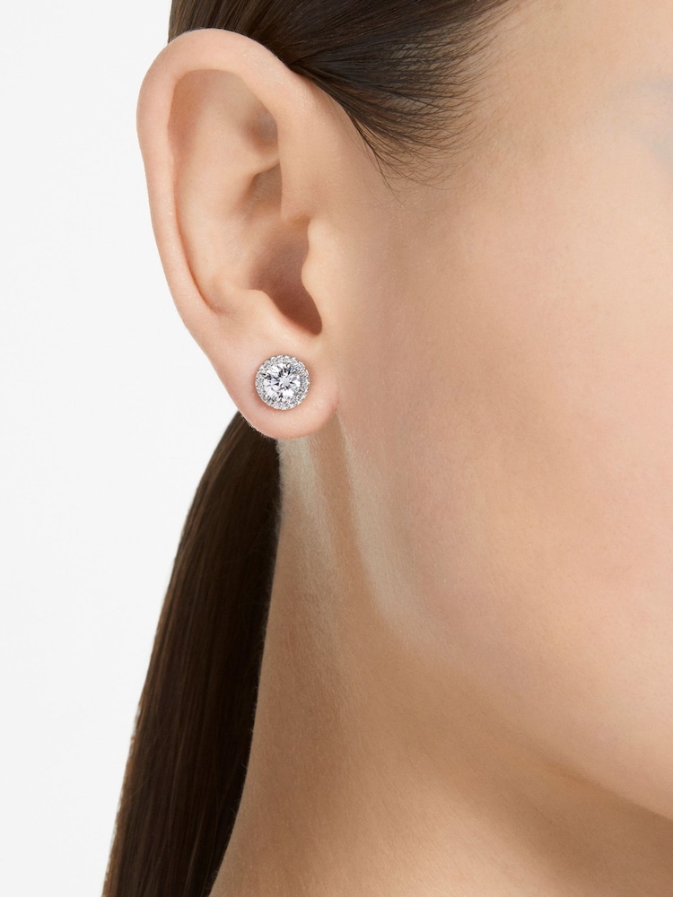 Swarovski White Una Angelic Stud Earrings - Image 1 of 9