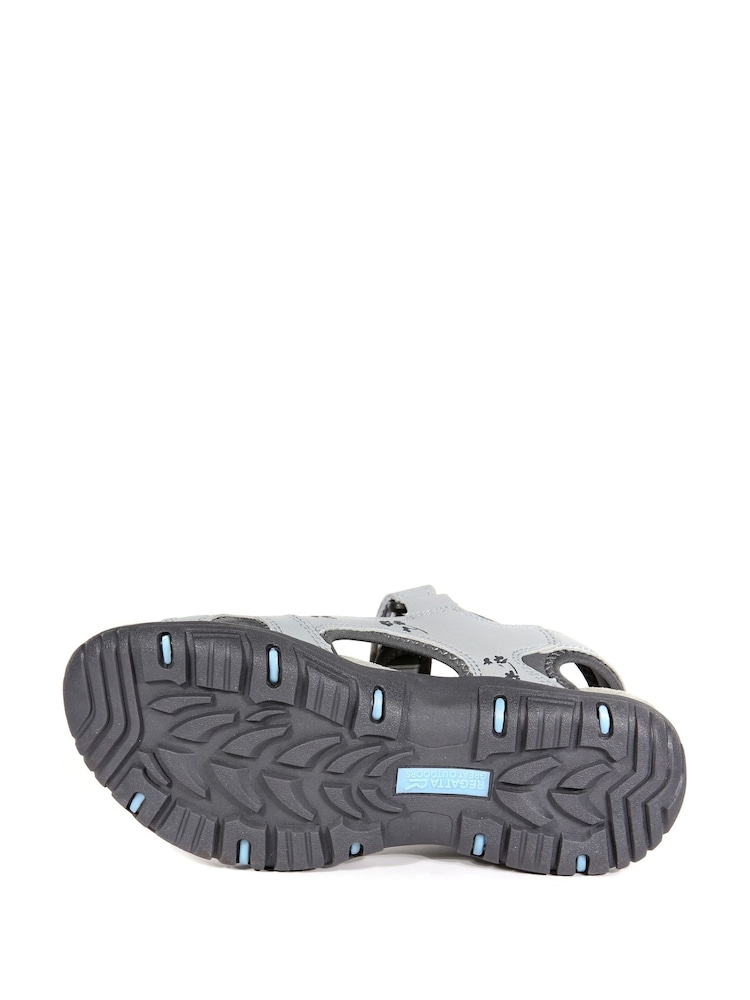 Regatta Light Grey Lady Haris Sandals - Image 6 of 6