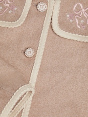 Abrigo con cuello bordado de Monsoon - Imagen 3 de 3