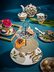 Spode Multi Creatures of Curiosity 3 Tier Cake Stand - Image 1 of 3