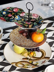 Spode Multi Creatures of Curiosity 3 Tier Cake Stand - Image 2 of 3