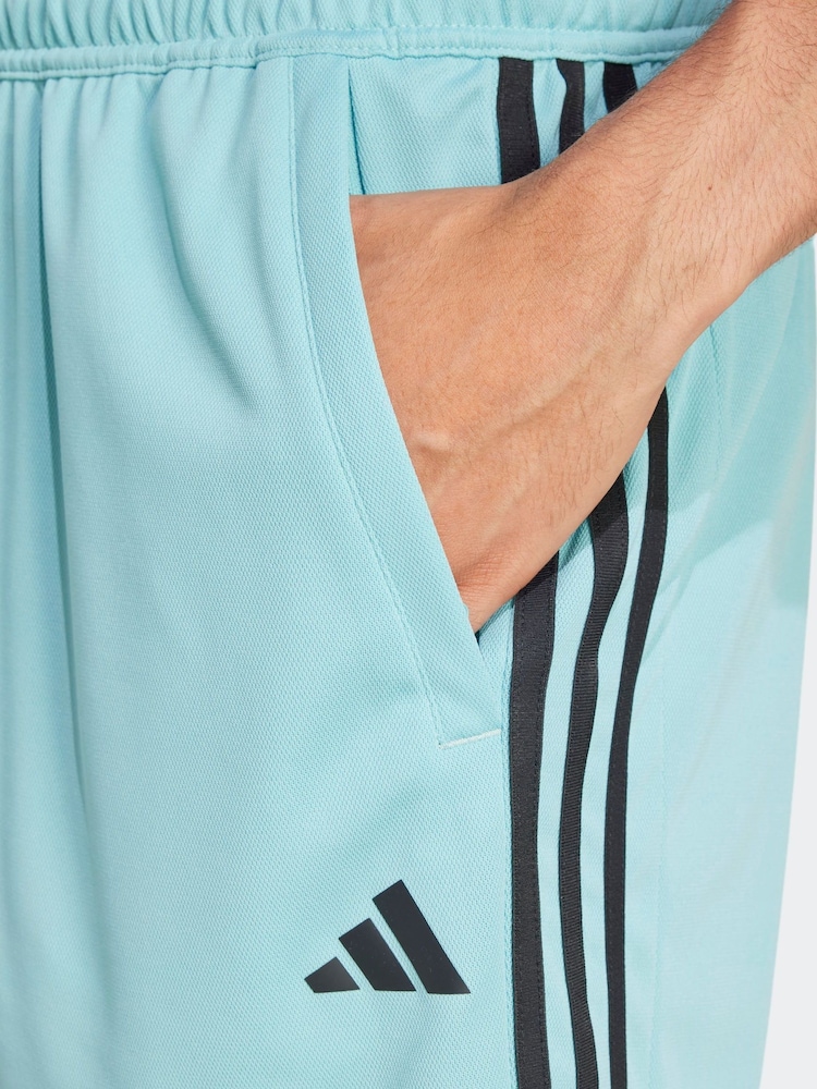 adidas Green Train Essentials 3-Stripe Shorts - Image 5 of 7