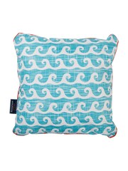 Navigate Blue Aruba 100% Cotton Outdoor Cushion - Image 2 of 3
