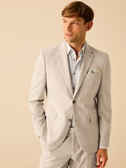 Stone Slim Fit Motionflex Stretch Suit Jacket - Image 1 of 11