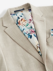 Stone Slim Fit Motionflex Stretch Suit Jacket - Image 8 of 11