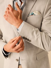 Stone Slim Fit Motionflex Stretch Suit Jacket - Image 3 of 11