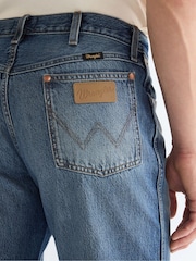 Azul - Vaqueros de corte cowboy originales efecto lavado 13MWZ Pacific de Wrangler - Imagen 5 de 5