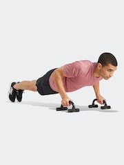 adidas Red Train Essentials Training T-Shirt - Image 5 of 8