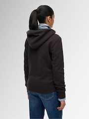 Superdry Black Essentials Logo Full-Zip Hoodie - Image 3 of 6