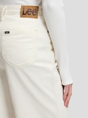 Lee Cream Stella High Rise Wide Leg Jeans - Image 5 of 7