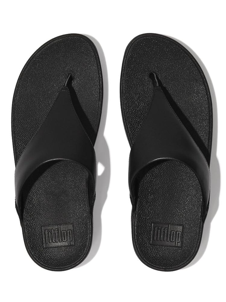 Negro - Sandalias con tira al dedo de piel Lulu de FitFlop - Imagen 2 de 4 Negro - Sandalias con tira al dedo de piel Lulu de FitFlop - Imagen 2 de 4