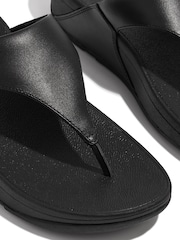 FitFlop Lulu Leather Toe Post Sandals - Image 3 of 4