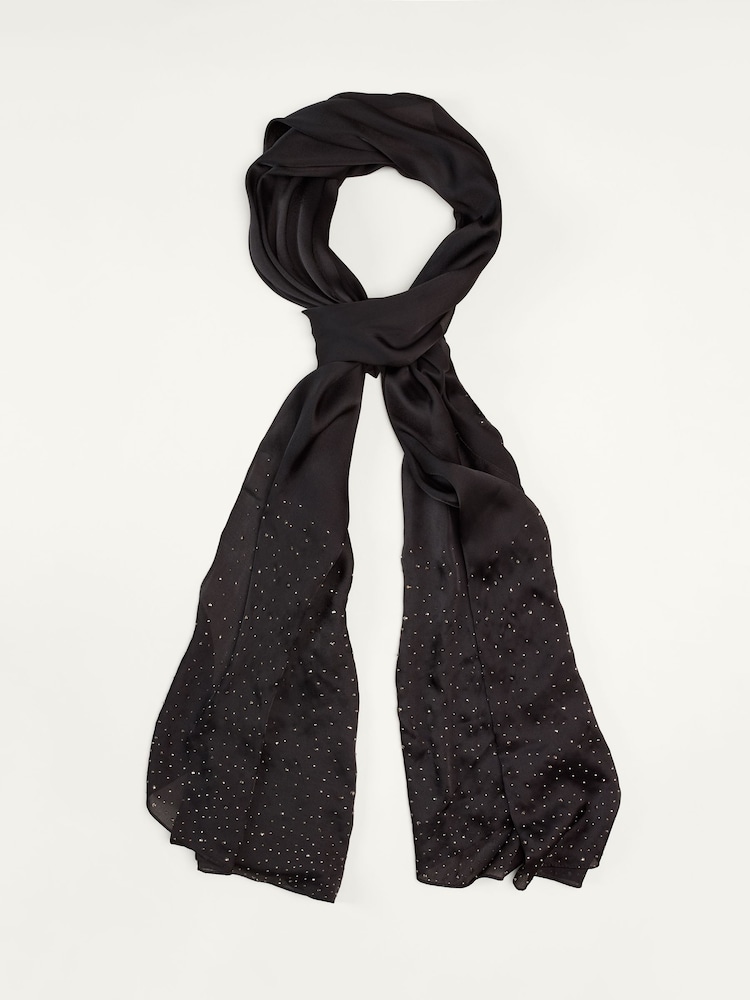 Phase Eight Metallic Hotfix Scarf - Image 1 of 3 Phase Eight Metallic Hotfix Scarf - Image 1 of 3