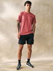 adidas Red Train Essentials Stretch Training T-Shirt - Image 3 of 8