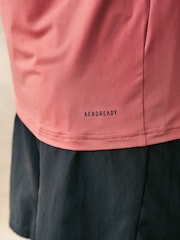 adidas Red Train Essentials Stretch Training T-Shirt - Image 7 of 8