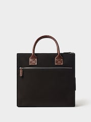 Osprey London Black The Stockholm Canvas Messenger Bag - Image 5 of 6