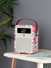 VQ Cream Cath Kidston Strawberry Garden Monty DAB Radio - Image 1 of 6
