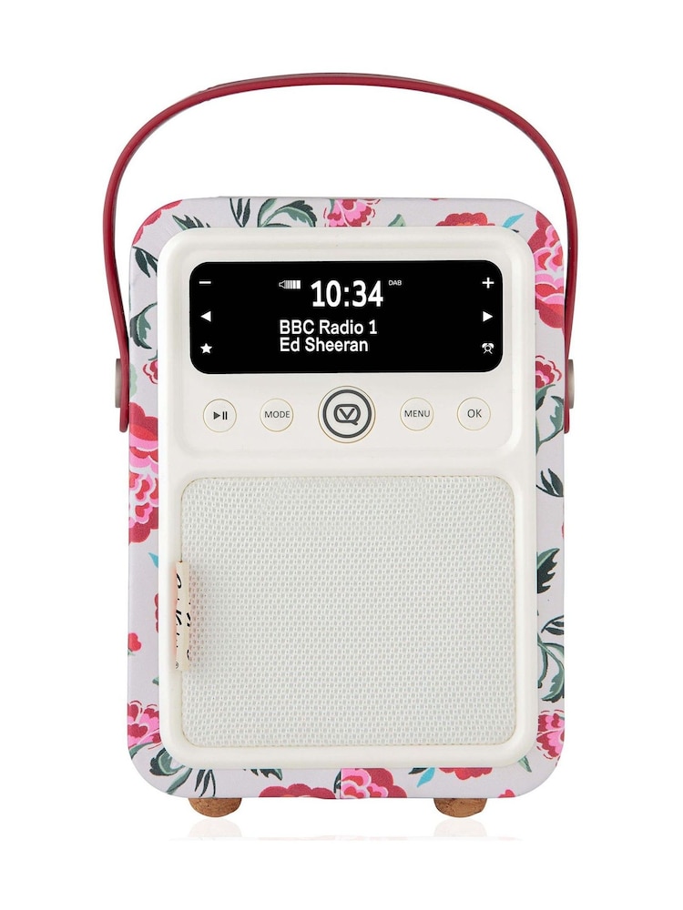 VQ Cream Cath Kidston Strawberry Garden Monty DAB Radio - Image 2 of 6