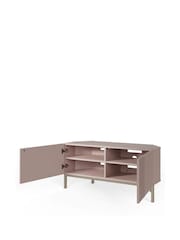 Frank Olsen Mulberry Iona 2 Door Corner TV Unit with Smart Features - Image 5 of 7