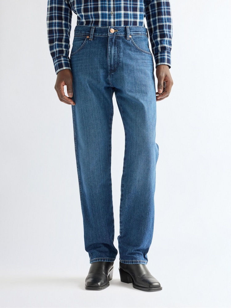 Wrangler Blue Frontier Dune Break Relaxed Straight Jeans - Image 1 of 6 Wrangler Blue Frontier Dune Break Relaxed Straight Jeans - Image 1 of 6