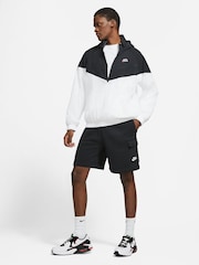 Nike Black Club Fleece Cargo Shorts - Image 5 of 9