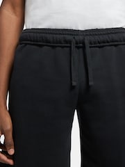 Nike Black Club Fleece Cargo Shorts - Image 8 of 9