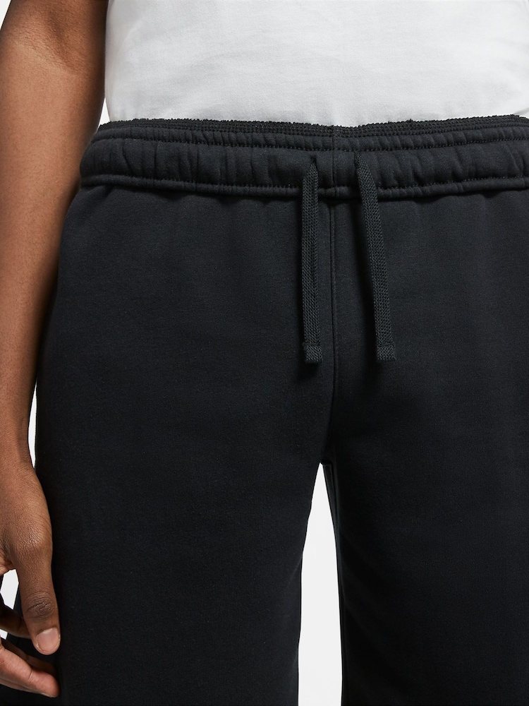 Czarny - Nike Club Fleece Cargo Shorts - Image 8 of 9