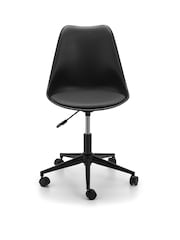 Julian Bowen Black Erika Office Chair - Image 3 of 5